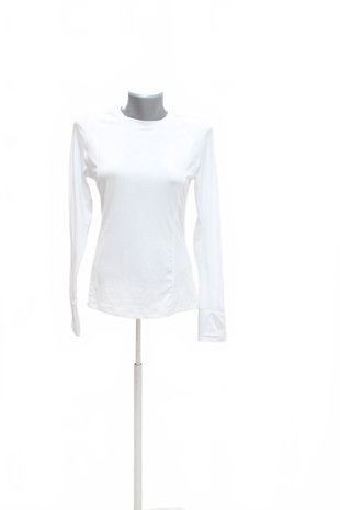 Damen -T-ShirtF&Fohne Aufdruck,farbeweiss,größeS