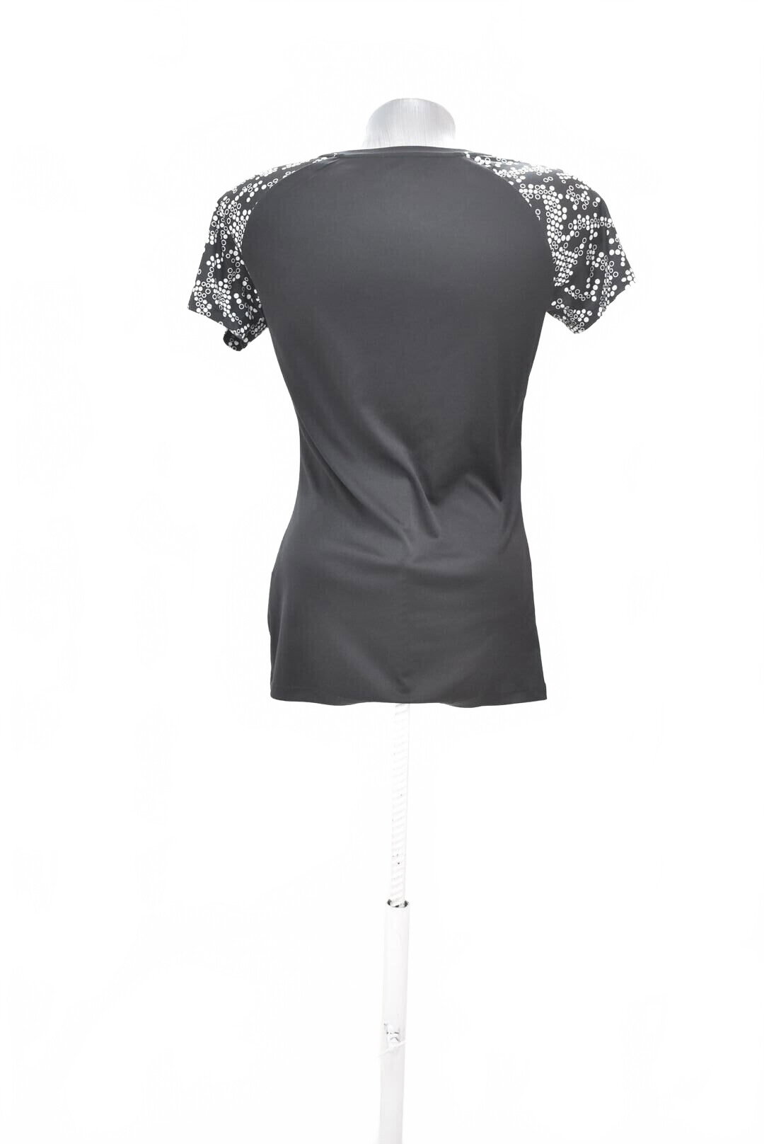 Damen -T-ShirtLottomit Aufdruck,farbeschwarz,größeS