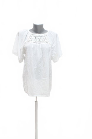 Damen -T-ShirtGenesisohne Aufdruck,farbeweiss,größe40