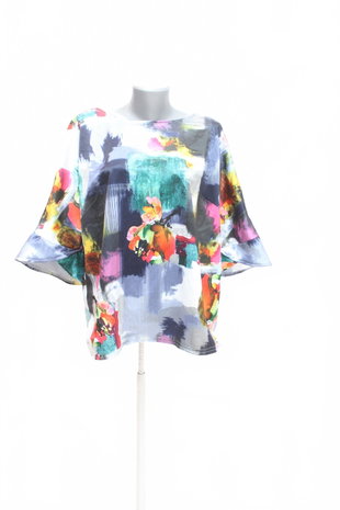Damen -T-ShirtGenesisohne Aufdruck,farbegemustert,größeL