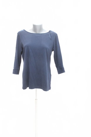 Damen -T-ShirtOrsayohne Aufdruck,farbeblau,größeL