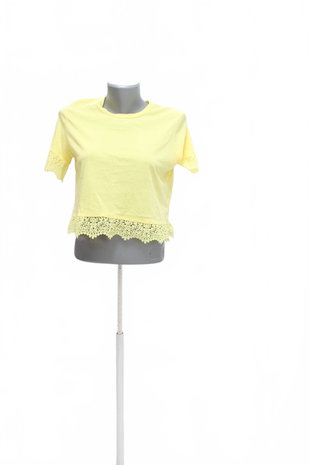 Damen -T-ShirtTerranovaohne Aufdruck,farbegelb,größeM