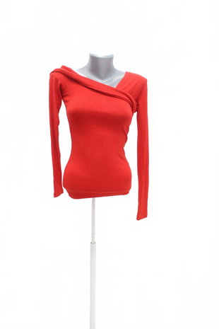 Damen -T-ShirtGenesisohne Aufdruck,farberot,größeS