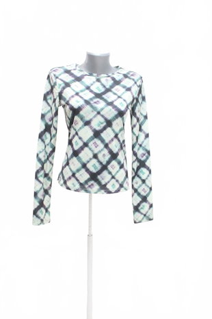 Damen -T-ShirtMonkiohne Aufdruck,farbegemustert,größeM