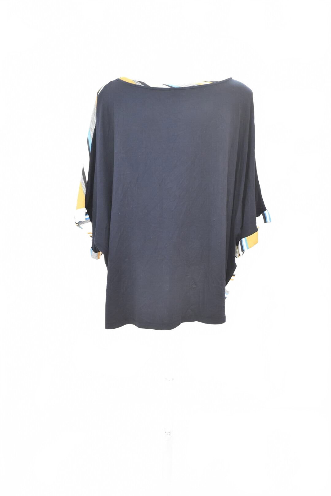 Damen -T-ShirtF&Fohne Aufdruck,farbegestreift,größe44