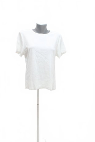 Damen -T-ShirtGenesisohne Aufdruck,farbeweiss,größeM