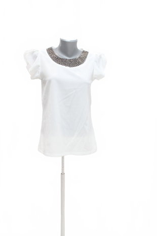 Damen -T-ShirtGenesisohne Aufdruck,farbeweiss,größeL