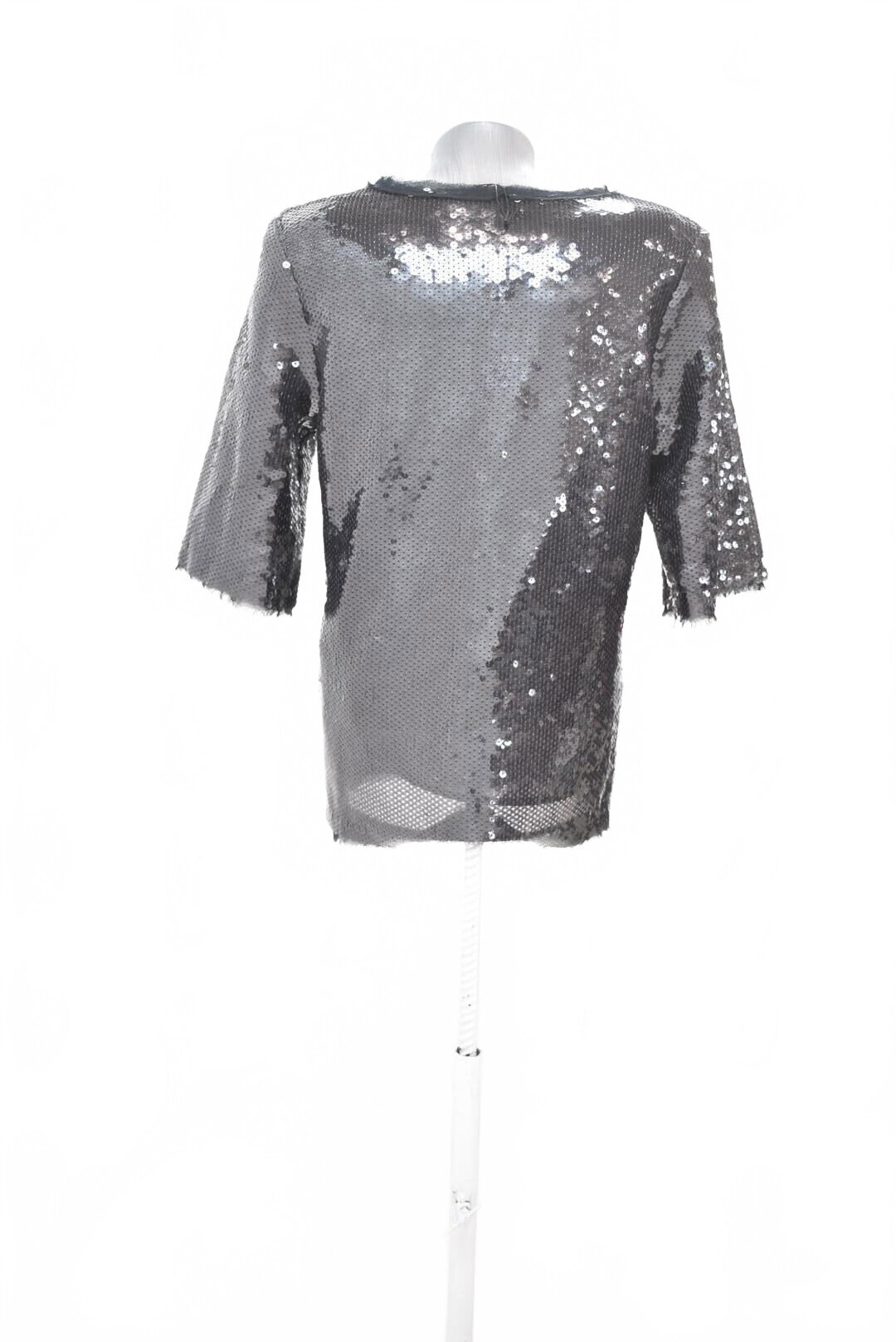Damen -T-ShirtZaraohne Aufdruck,farbeschwarz,größeXS