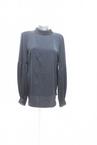 Damen -T-ShirtH&Mohne Aufdruck,farbeblau,größe38