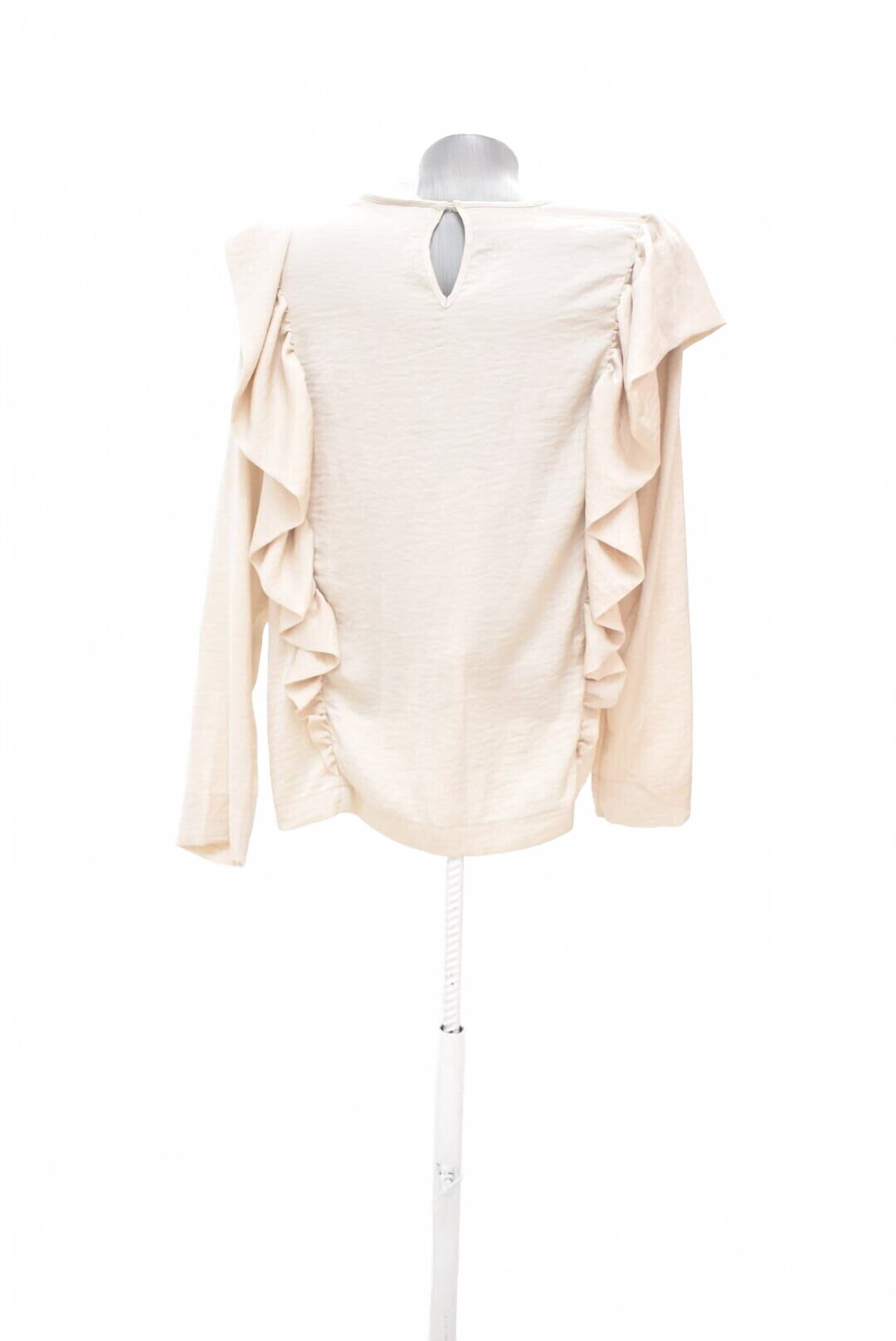 Damen -T-ShirtH&Mohne Aufdruck,farbebeige,größe38