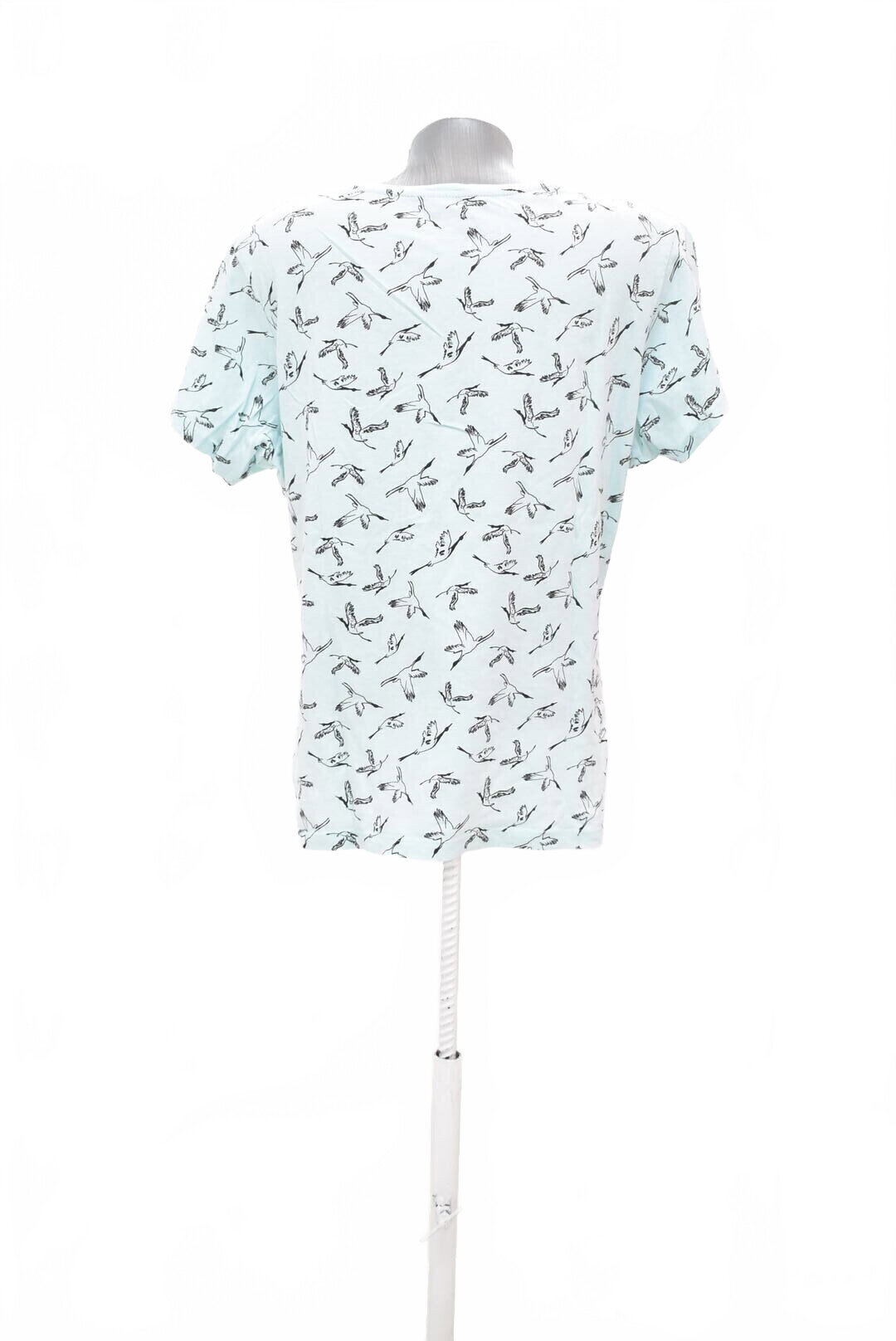 Damen -T-ShirtPrimarkmit Aufdruck,farbetůrkis,größe48