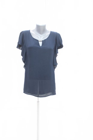 Damen -T-ShirtGenesisohne Aufdruck,farbeblau,größeM