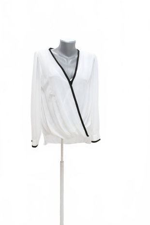 Damen -T-ShirtH&Mohne Aufdruck,farbeweiss,größe38