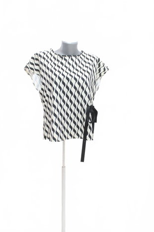 Damen -T-ShirtGenesisohne Aufdruck,farbegemustert,größeM