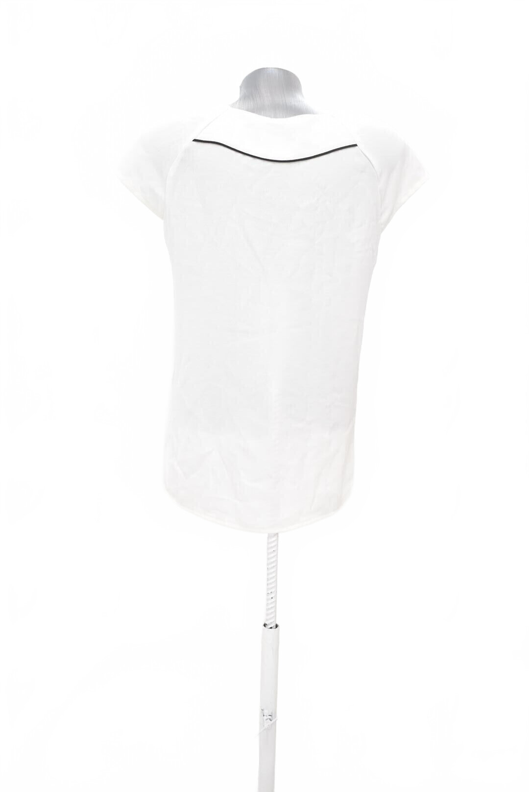 Damen -T-ShirtZaraohne Aufdruck,farbeweiss,größeM