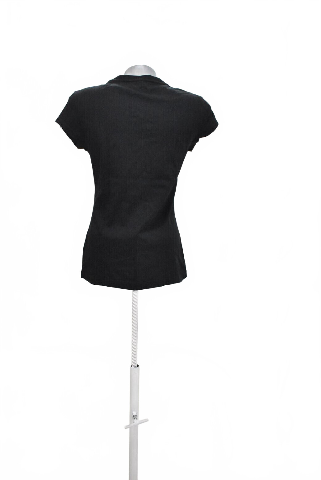 Damen -T-ShirtReebokmit Aufdruck,farbeschwarz,größeS