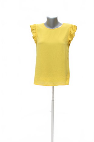 Damen -T-ShirtOnlyohne Aufdruck,farbegelb,größeM