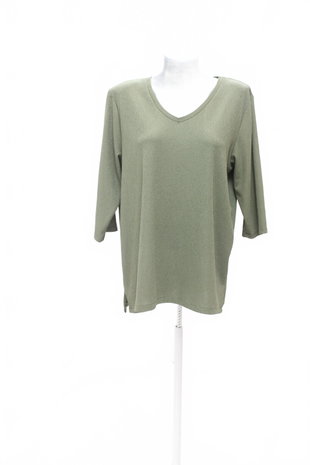 Damen -T-ShirtGenesisohne Aufdruck,farbekhaki,größeL