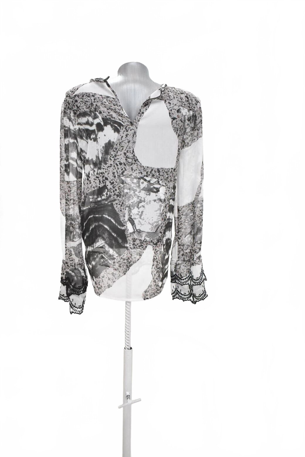Damen -T-ShirtNextohne Aufdruck,farbegemustert,größe34