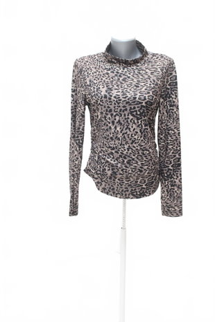 Damen -T-ShirtGenesisohne Aufdruck,farbeanimal-print,größeL