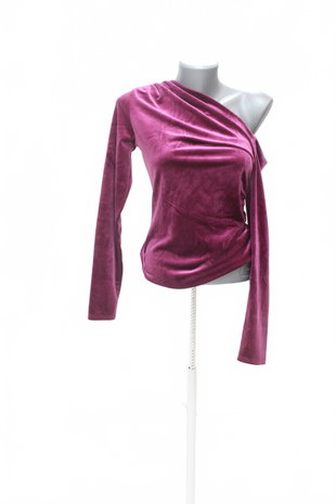 Damen -T-ShirtMohitoohne Aufdruck,farbeviolett,größeM