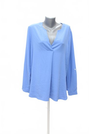 Damen -T-ShirtVero Modaohne Aufdruck,farbeblau,größeXL