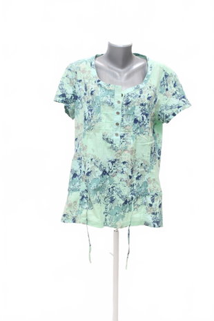 Damen -T-ShirtCecilohne Aufdruck,farbegemustert,größeXL