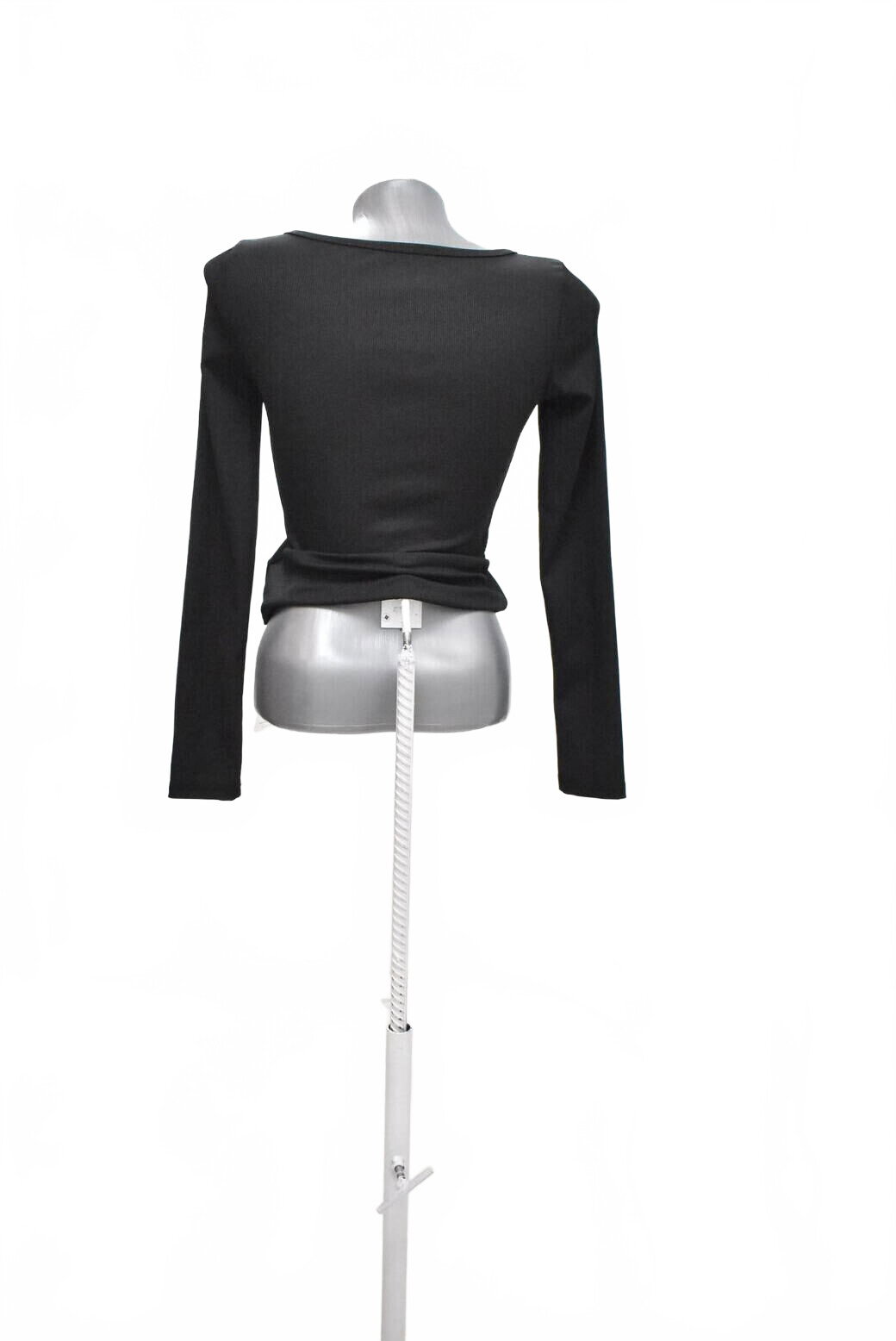 Damen -T-ShirtSheinohne Aufdruck,farbeschwarz,größeM