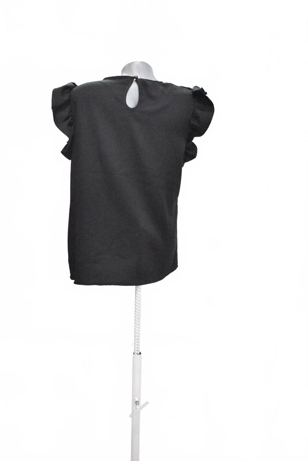 Damen -T-ShirtSheinohne Aufdruck,farbeschwarz,größe38
