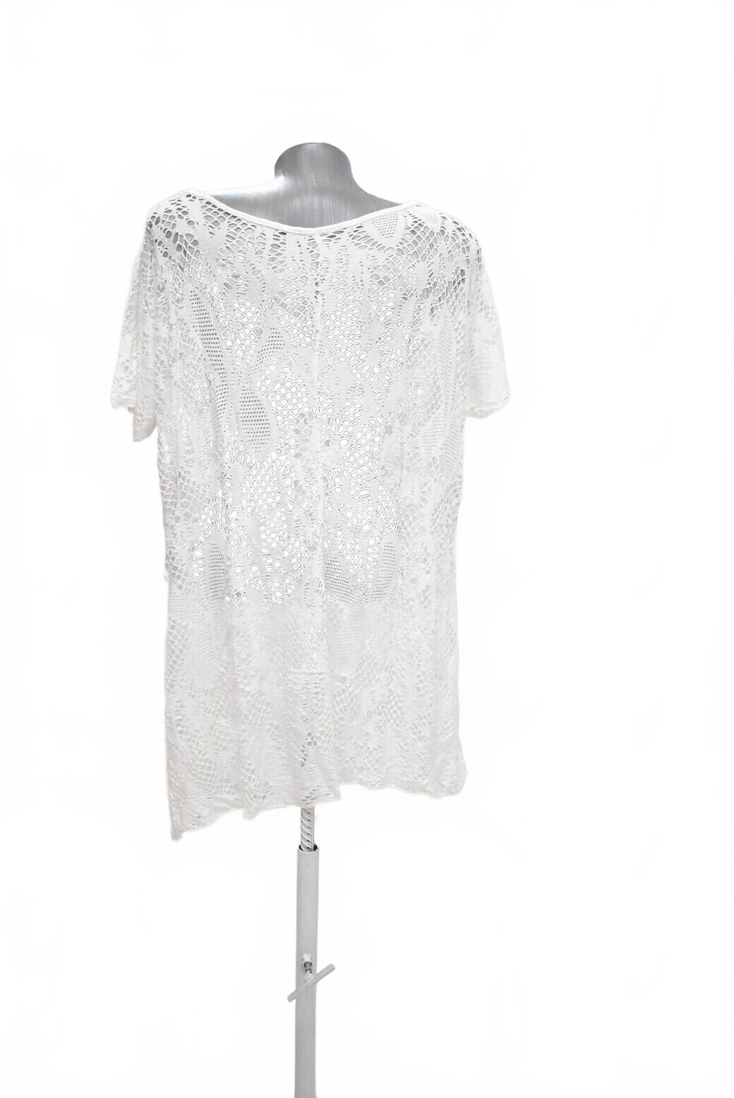 Damen -T-ShirtGenesisohne Aufdruck,farbeweiss,größeL
