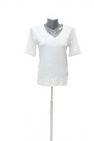 Damen -T-ShirtSinsayohne Aufdruck,farbeweiss,größeL