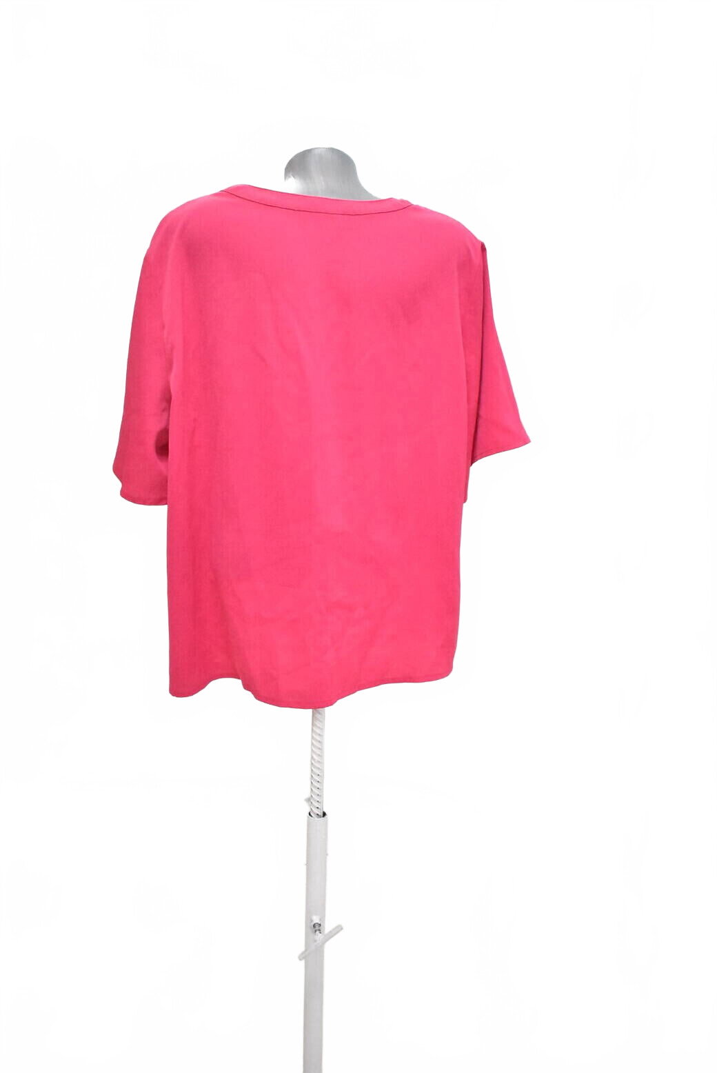 Damen -T-ShirtSheinohne Aufdruck,farberute,größeXL