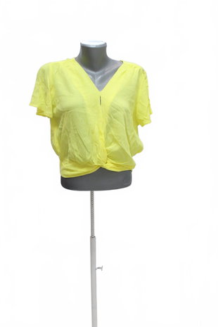 Damen -T-ShirtPage Oneohne Aufdruck,farbegelb,größe36