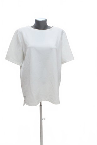 Damen -T-ShirtF&Fohne Aufdruck,farbeweiss,größe42