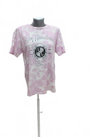 Damen -T-ShirtKotonmit Aufdruck,farbemehrfarbig,größeS
