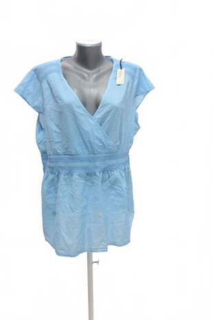 Damen -T-ShirtGapohne Aufdruck,farbeblau,größe2XL