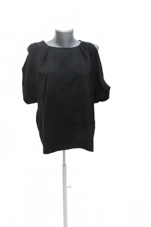 Damen -T-ShirtGenesisohne Aufdruck,farbeschwarz,größeL