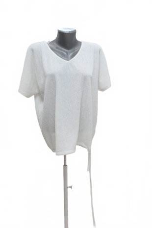 Damen -T-ShirtTom Tailorohne Aufdruck,farbeweiss,größeM