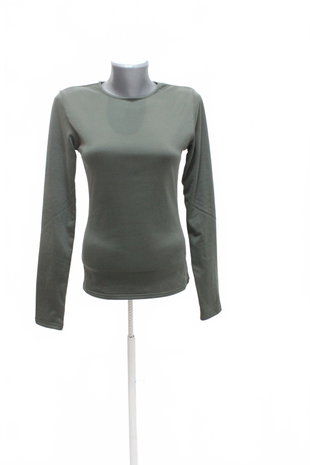 Damen -T-ShirtAmisuohne Aufdruck,farbekhaki,größeXL