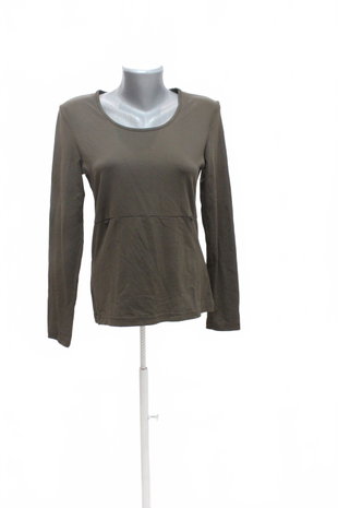 Damen -T-ShirtGenesisohne Aufdruck,farbekhaki,größe40