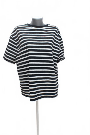 Damen -T-ShirtGenesisohne Aufdruck,farbegestreift,größeXL
