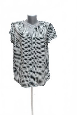 Damen -T-ShirtTchiboohne Aufdruck,farbegemustert,größe44