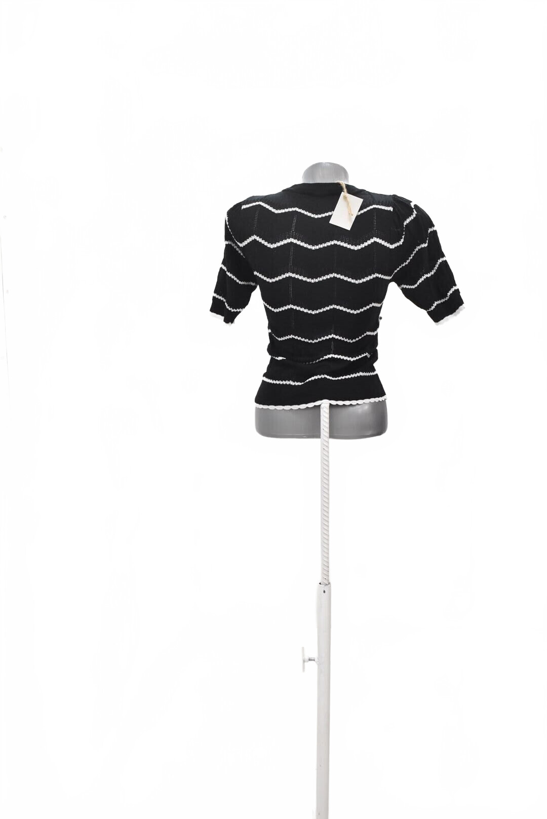 Damen -T-ShirtLindexohne Aufdruck,farbegemustert,größeXS