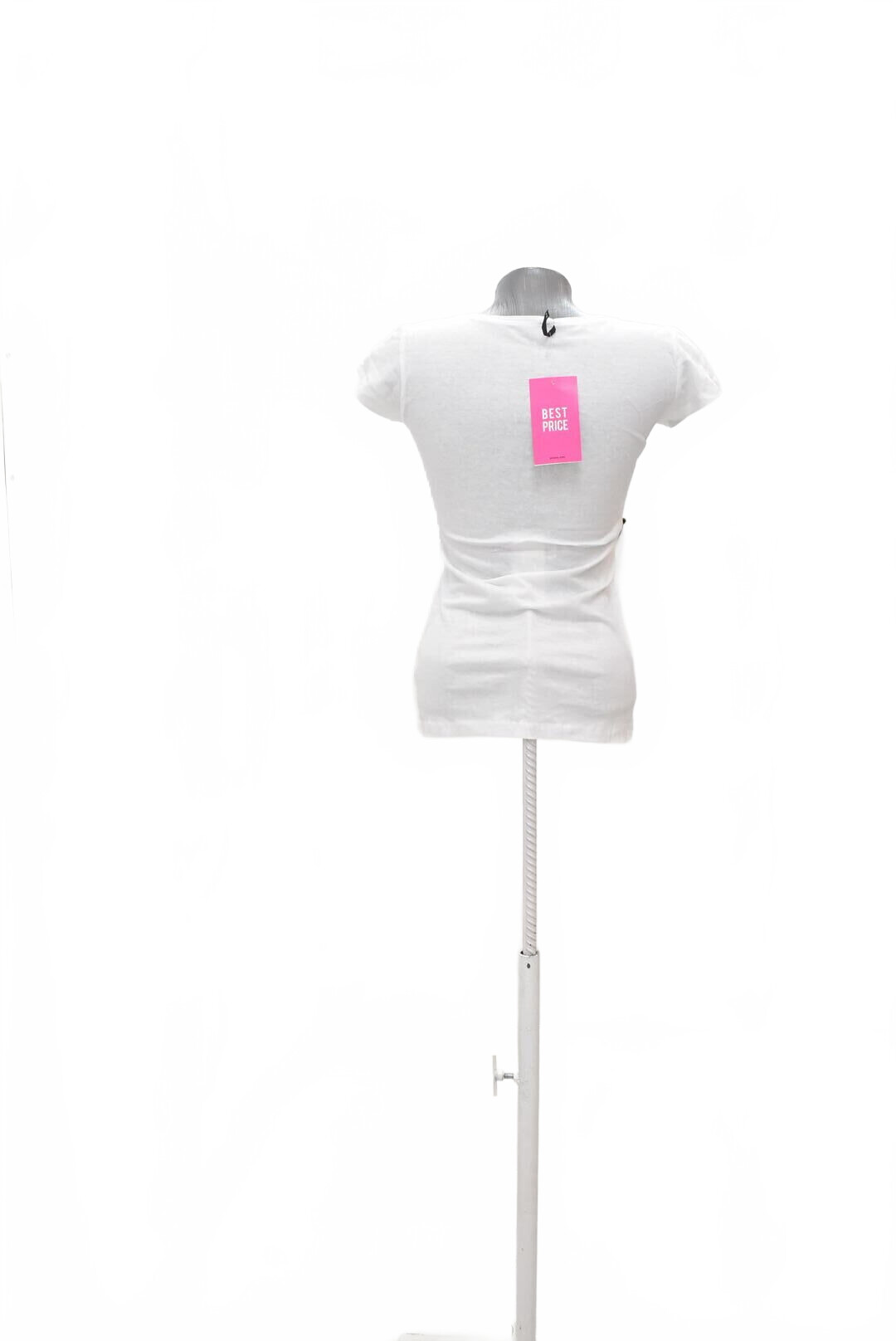 Damen -T-ShirtSinsaymit Aufdruck,farbeweiss,größeXS