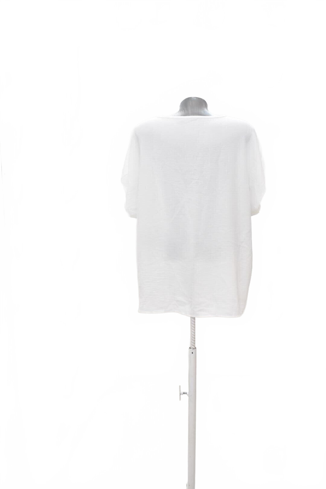 Damen -T-ShirtGenesisohne Aufdruck,farbeweiss,größe2XL