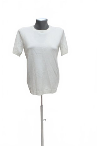 Damen -T-ShirtSinsayohne Aufdruck,farbeweiss,größeL