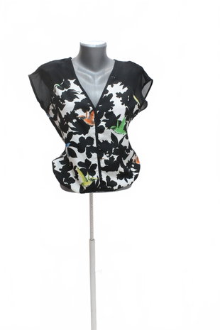 Damen -T-ShirtGenesisohne Aufdruck,farbegemustert,größeS
