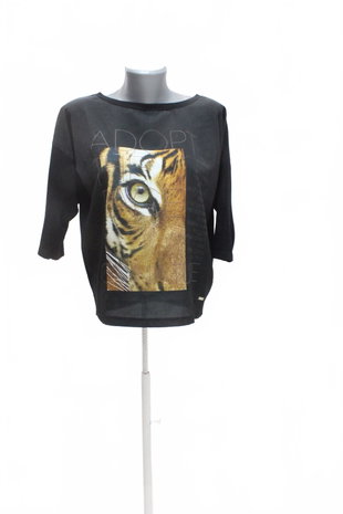 Damen -T-ShirtMohitoohne Aufdruck,farbegemustert,größeXS