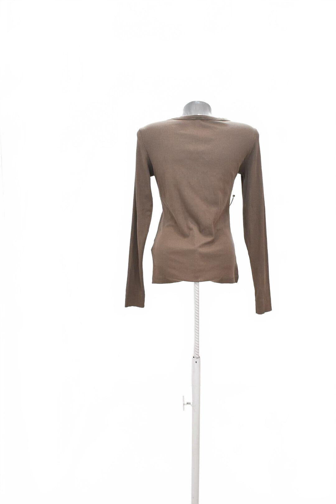 Damen -T-ShirtH&Mohne Aufdruck,farbebraun,größeM