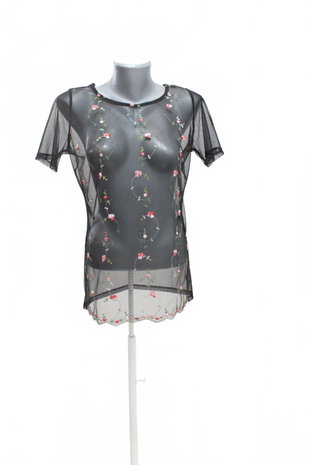 Damen -T-ShirtOrsayohne Aufdruck,farbegeblümt,größeM